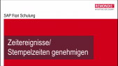 thumbnail of medium Schulungsvideo  Zeitbuchung genehmigen